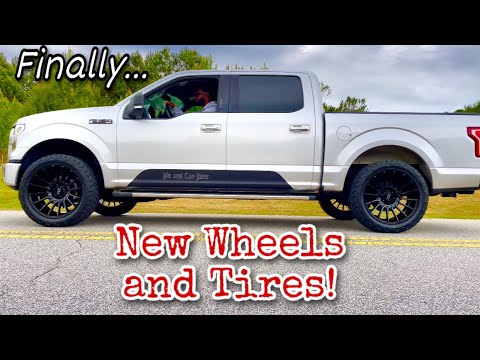 New Wheels and Tires on my F150!! 2.5 Level on 33s!!