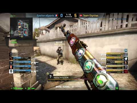 Team Dignitas vs Epsilon eSports - Map 2 - Inferno Quarterfinal (BO3) - ESL One Cologne 2014