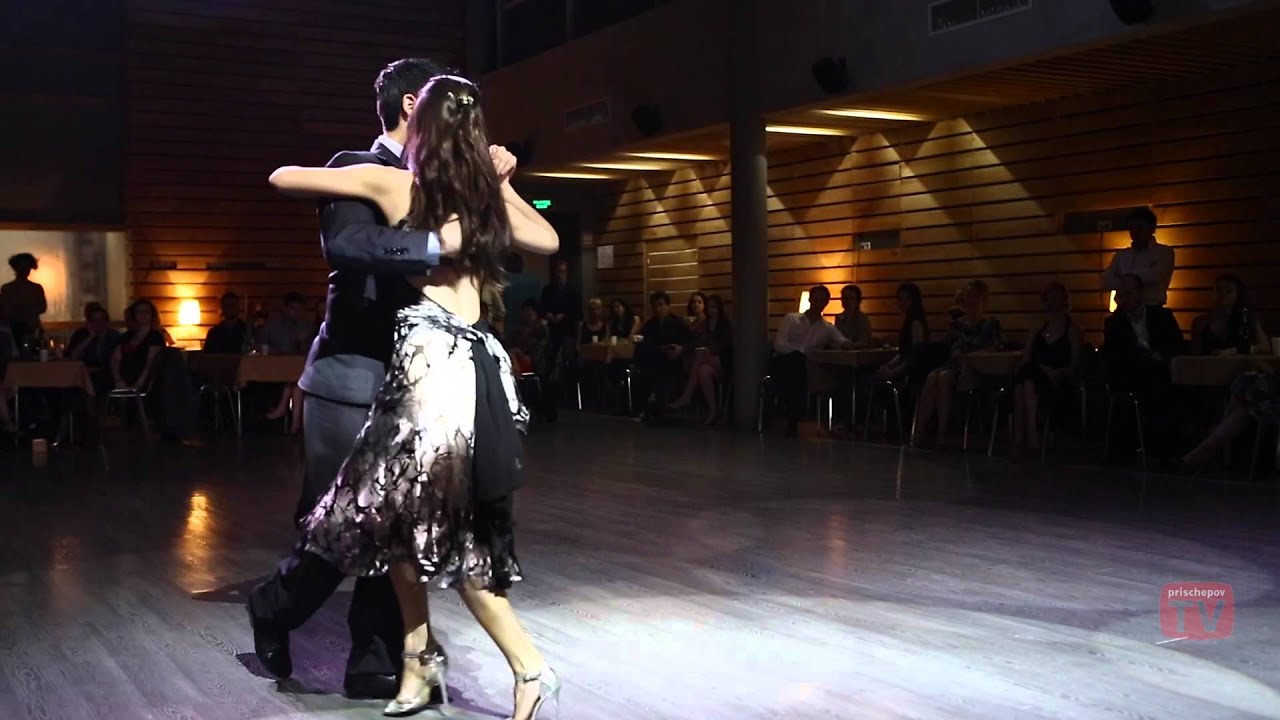 Alejandro BERON and Veronica VAZQUEZ, 2, First Moscow Tango Festival 2014, Prischepov.TV