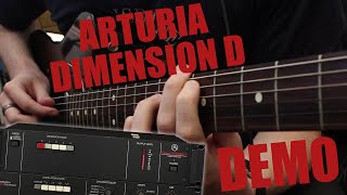 Video thumbnail for Arturia - Modulation Dimension-D - Guitar Demo (Chorus Plugin) by Ryan Lutton