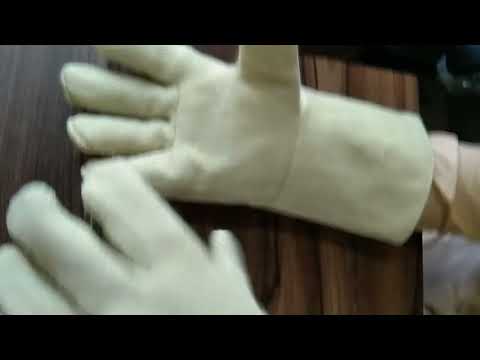 Aramid Yellow Kevlar Gloves