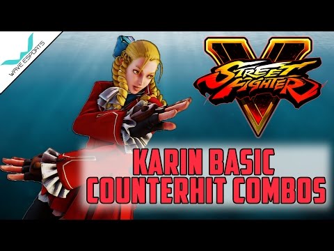 Karin Basic Counterhit Combos and Confirms