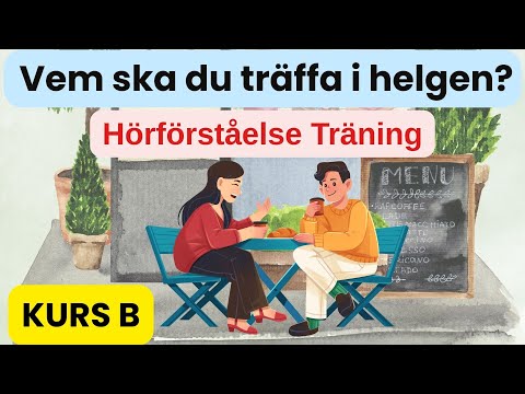 SFI Kurs B Nationella Prov övning - Lyssna & Svara 