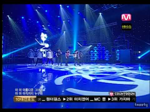 20080724 SHINee @ Mnet M!Countdown - Replay (Boom Track)