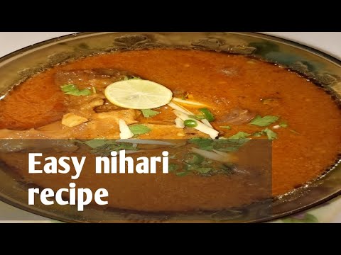 Nihari pressure cooker wali Fast & Easy Recipe ||The vlogs