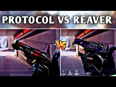 Protocol 781-A Sheriff VS Reaver Sheriff Comparison - Which One Is The Best Sheriff Skin In Valorant