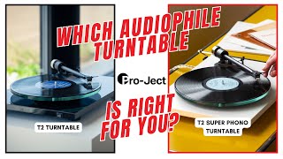 Video thumbnail for Pro-Ject T2 vs. T2 Super Phono: Which Audiophile Turntable is Right for You? by Audio Advisor