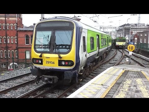 Irish Rail 29000 Class Commuter Train 29104 - Connolly Station, Dublin