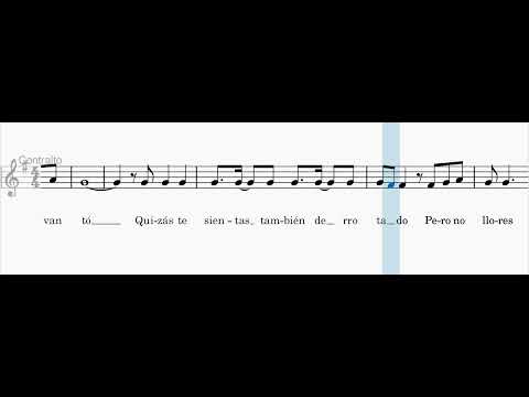 Te preguntas por que? - CONTRALTO