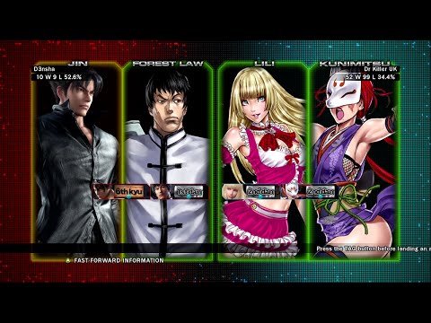D3nsha (Forest Law & Jin) vs Dr Killer UK (Lili & Kunimitsu)
