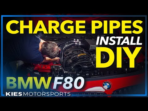 How to install EVOLUTION RACEWERKS Charge Pipes in an F80 M3! (Also works in F87 M2C and F82 M4)