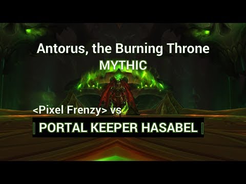 Portal Keeper Hasabel - Mythic Antorus (4) - Pixel Frenzy Vengeance Demon Hunter Tank PoV