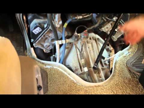 Transmission Dipstick Tube Removal and Clean 2007 Ford E450