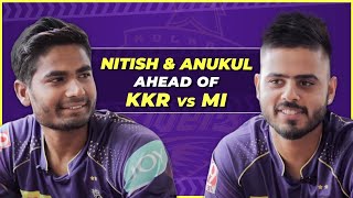 Nitish Rana & Anukul Roy - KKR v MI | Knight Live | KKR IPL 2022