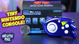 The Smallest Nintendo Console I Have Ever Seen! 89 NES Games On One Tiny Clone System!