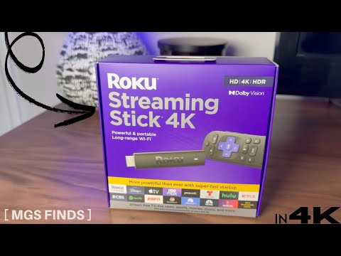 Unboxing My New Roku Streaming Stick 4K! Setup, First Impressions + Satisfying Peel 🎬✨