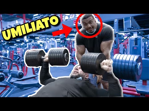 LARRY WHEERLS UMILIATO da un BODYBUILDER !!!! 😱 È PIÙ FORTE DI LARRY WHEELS
