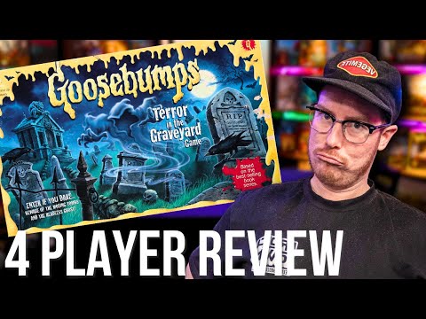 Is it better at 4 Players? Goosebumps Terror in the Graveyard Review Part 2!