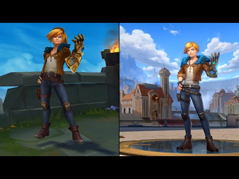 Ezreal League of Legends VS Wild Rift Comparison