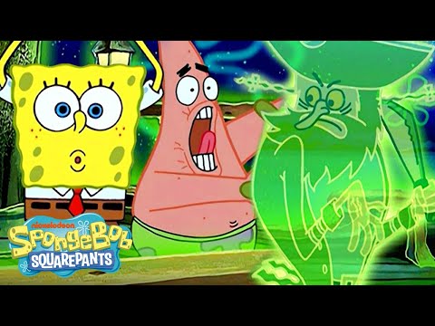 SpongeBob & Patrick Face the Flying Dutchman! | Full Scene | @SpongeBobOfficial