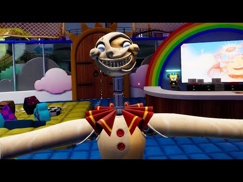 How Tiny Head Sun Jumpscares Gregory - FNAF Security Breach
