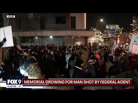 Minneapolis shooting: Peaceful protests after Alex Pretti's killing
