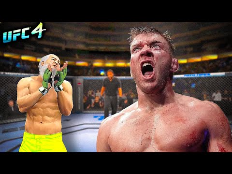 Old Bruce Lee vs. Dricus Du Plessis (EA sports UFC 4)