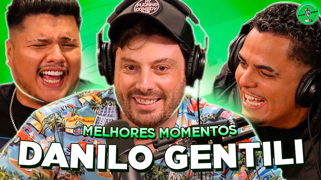 DANILO GENTILI NO PODPAH - MELHORES MOMENTOS