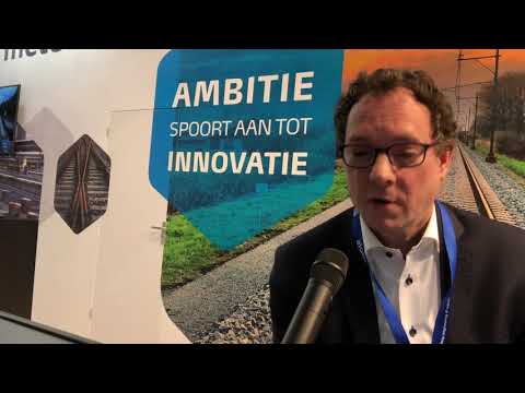 De Meteoor toont kabelkokers en perrontegels op RailTech Europe (SpoorProTV)