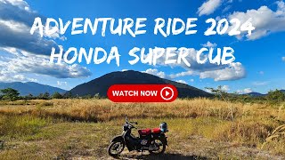 Epic New Year Ride 2024: Unforgettable Honda Super Cub Vlog Adventure!