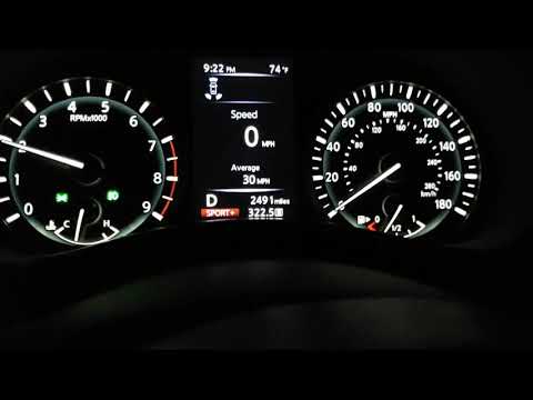 2018 INFINITI Q50 RED SPORT RWD 0-60