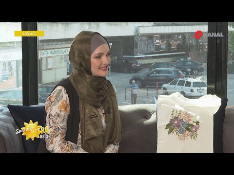 Emina Nuhić Ramić, osnivač brenda "Đerđef seke" - Bosanski vez s motivima BiH, stećkom, ljiljanom...