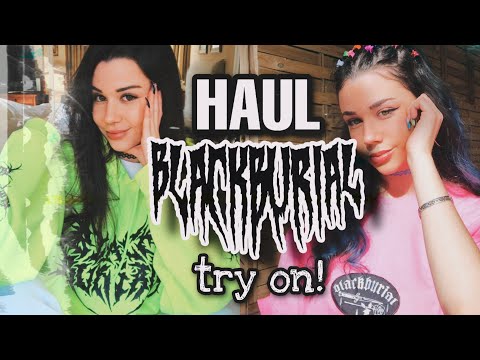 HAUL DE ROPA BLACKBURIAL TRY ON + SORTEO / @BLACKBURIAL