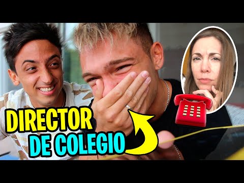 EXPULSAN A MI HERMANITO DEL COLEGIO (broma telefónica)