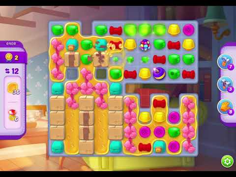 HomeScapes Level 6408 no boosters (15 moves)