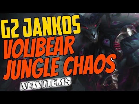 G2 Jankos Plays VOLIBEAR Jungle vs Ekko - Challenger Gameplay - New Items Season 11 - Sunfire Aegis