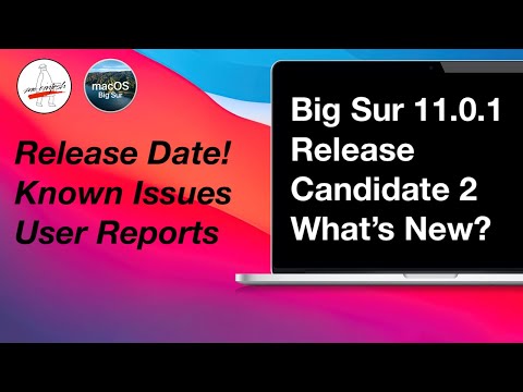 macOS Big Sur 11.0.1 (RC 2) Release Candidate 2 What's New? RELEASE DATE + Features & Known Issues