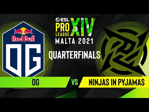 CS:GO - OG vs. Ninjas in Pyjamas [Overpass] Map 1 - ESL Pro League Season 14 - Quarterfinals