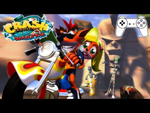 Crash Bandicoot 3 Warped (EPSXE) Longplay 100% Complete