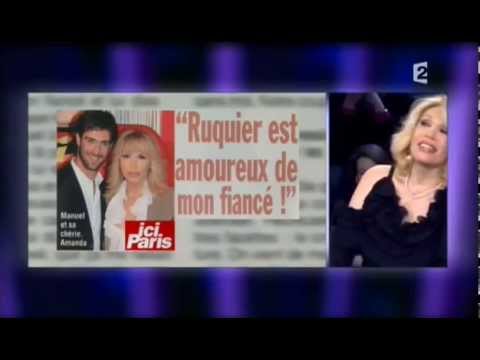 Amanda Lear & Natacha Amal - On n'est pas couché 7 mars 2009 #ONPC