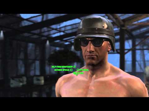 Fallout 4 Melee Only Survival Difficulty - Robots and Waste Water. Ep 37