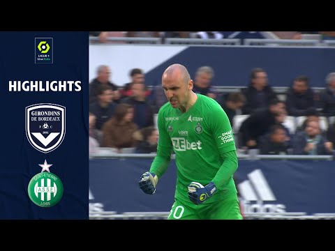 FC GIRONDINS DE BORDEAUX - AS SAINT-ÉTIENNE (2 - 2) - Highlights - (GdB - ASSE) / 2021-2022