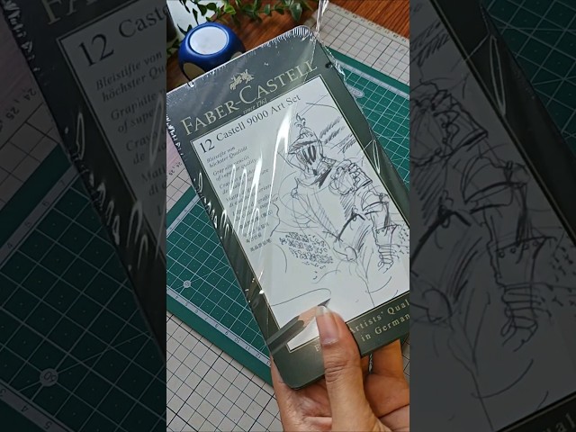 Vídeo relacionado con FABER-CASTELL 119063 - Lápiz Castell 9000, 6 lápices de dibujo, grados de dureza HB, B, 2B, 4B, 6B y 8B