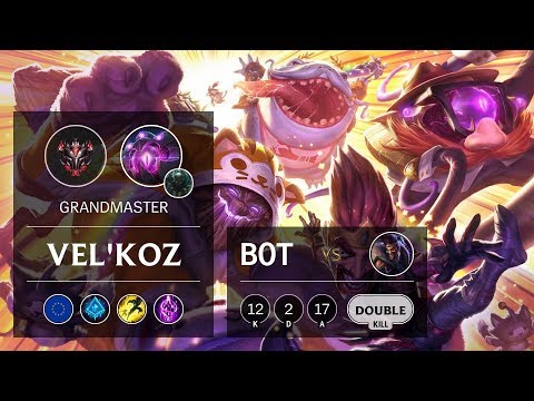 Vel'Koz Bot vs Draven - EUW Grandmaster Patch 9.12