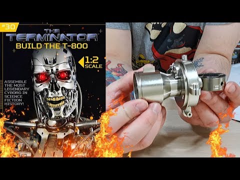 Build The Terminator T-800 Issue  30 - Extend The Left Shoulder (Speed Build )