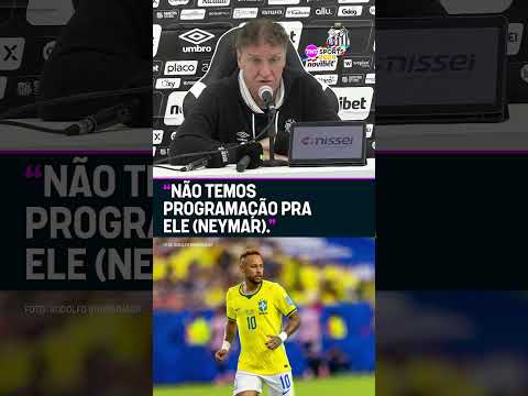 O SANTOS AINDA NÃO SABE QUANDO PODERÁ CONTAR COM NEYMAR! 🚨🐋 #shorts
