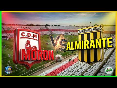 MORON VS ALMIRANTE BROWN EN VIVO | EL ASCENSO X3 | SOMOS ARGENTINA | AM650