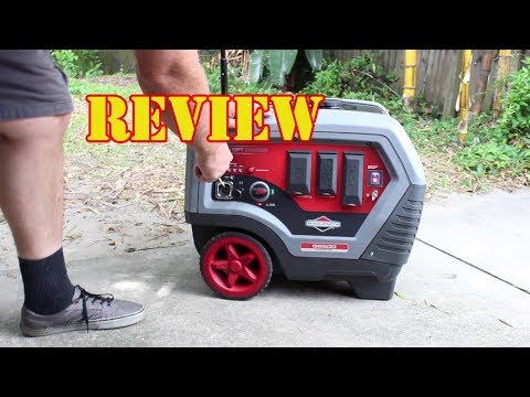 Review Briggs And Stratton 30675 Q6500 Inverter Generator Quiet Power Series Portable Generator 2018
