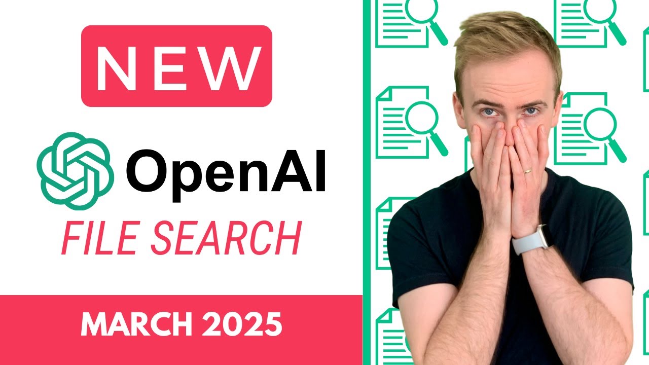 CREATE AI Powered File Search App NO CODE REQUIRED WITH OpenAI thumbnail