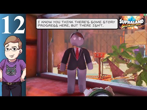 Let's Play Supraland: Six Inches Under (Blind) Part 12 - The Baron's Big Guy and Castle Keys